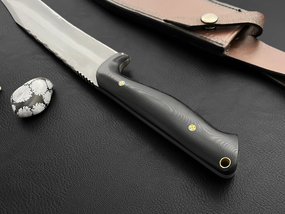 2025 ULTRA LIMITED Barry Dawson Select Original | One of a Kind Knife | CPM-MagnaCut | Black Micarta