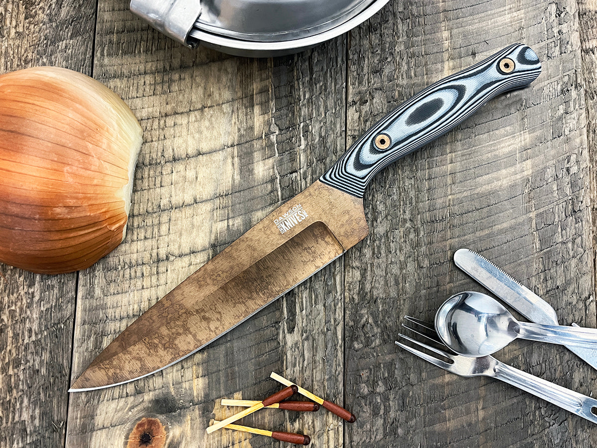 NEW Envision Utility Knife | Limited Release Culinary Kitchen Knife | CPM-MagnaCut | Arizona Copper Finish