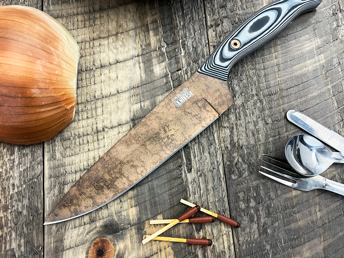 NEW GEN 2 Envision Utility Knife | Limited Release Culinary Kitchen Knife | CPM-MagnaCut | Arizona Copper Finish