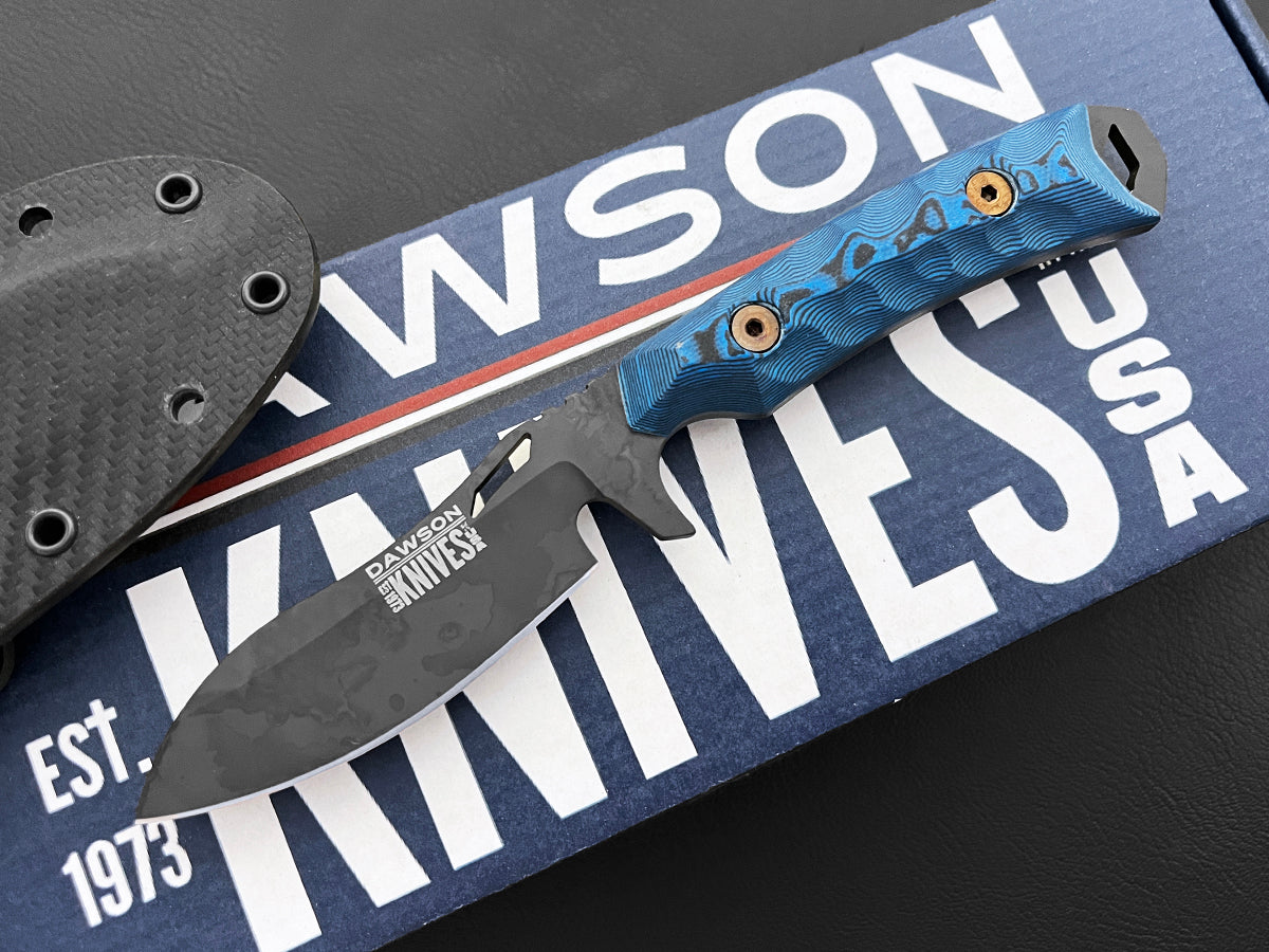 One of a Kind Harvester | NEW RELEASE Personal Carry, General Purpose Knife | CPM-3V | Apocalypse Black Finish