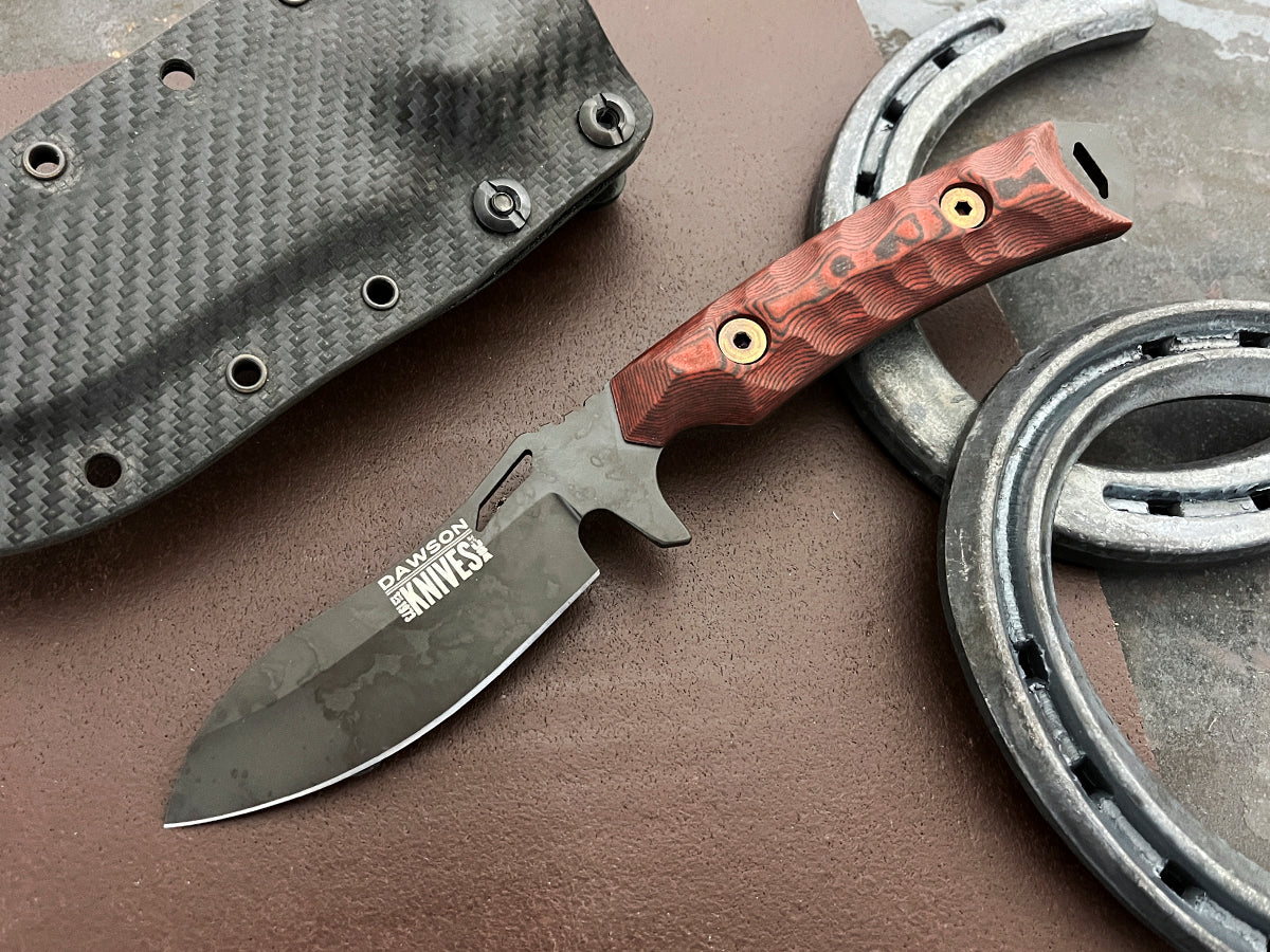 Harvester | NEW RELEASE Personal Carry, General Purpose Knife | CPM-3V | Apocalypse Black