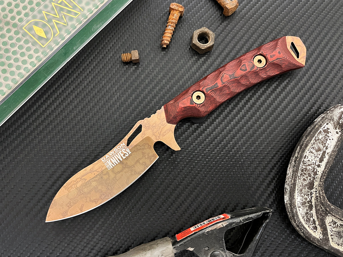 Harvester | NEW RELEASE Personal Carry, General Purpose Knife | CPM-MagnaCut Steel | LIMITED RELEASE Arizona Copper Finish