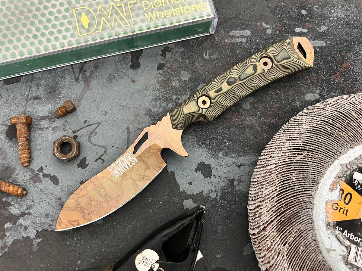 Harvester | NEW RELEASE Personal Carry, General Purpose Knife | CPM-MagnaCut Steel | LIMITED RELEASE Arizona Copper Finish