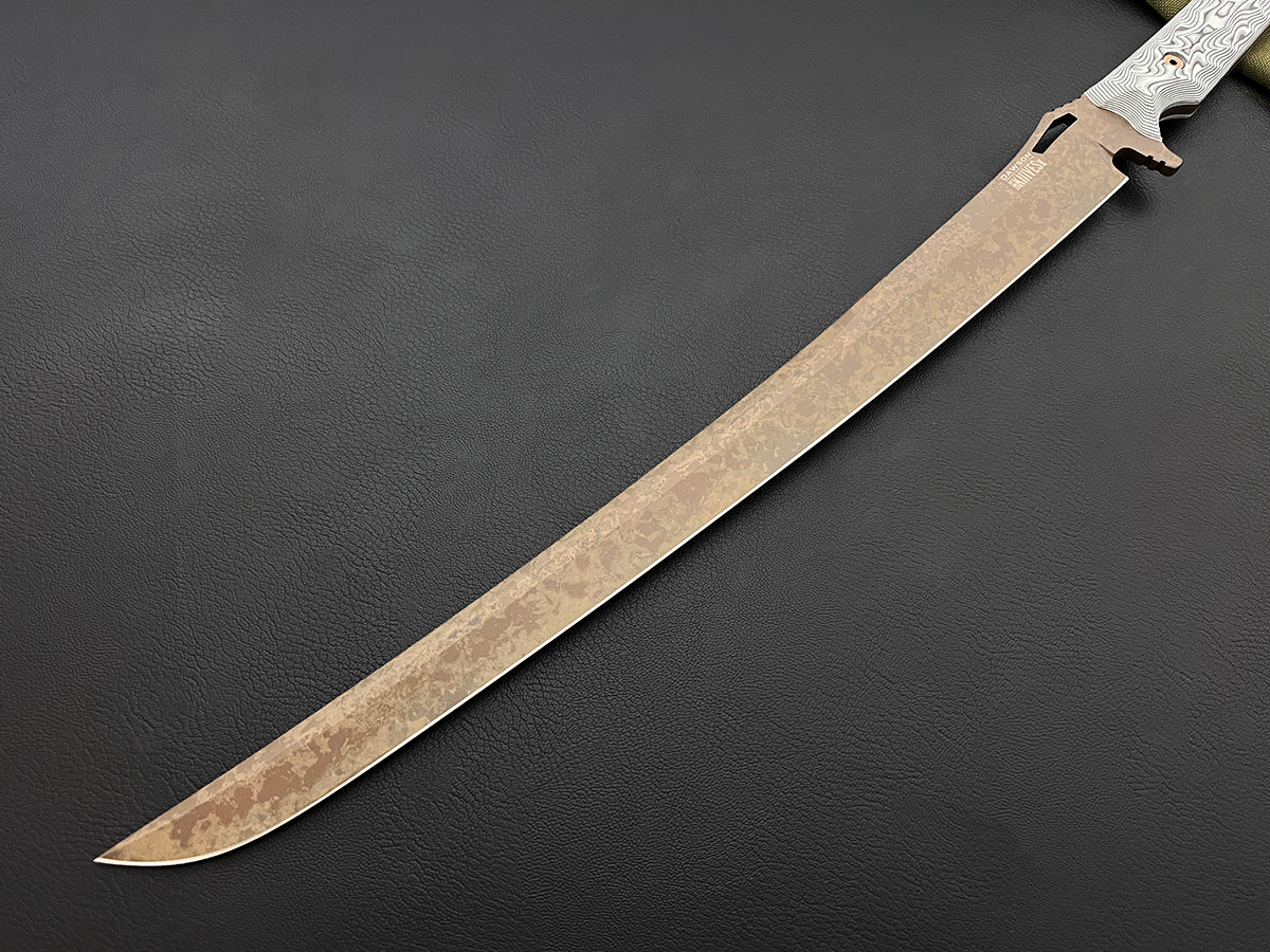 NEW Many Waters Sword | 16" Blade | Scorched Earth Finish