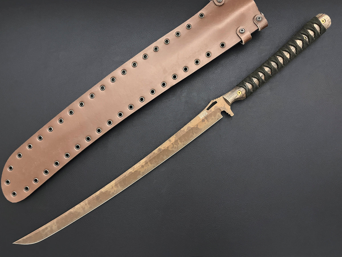 NEW Many Waters Sword | 19" Blade | Scorched Earth Finish