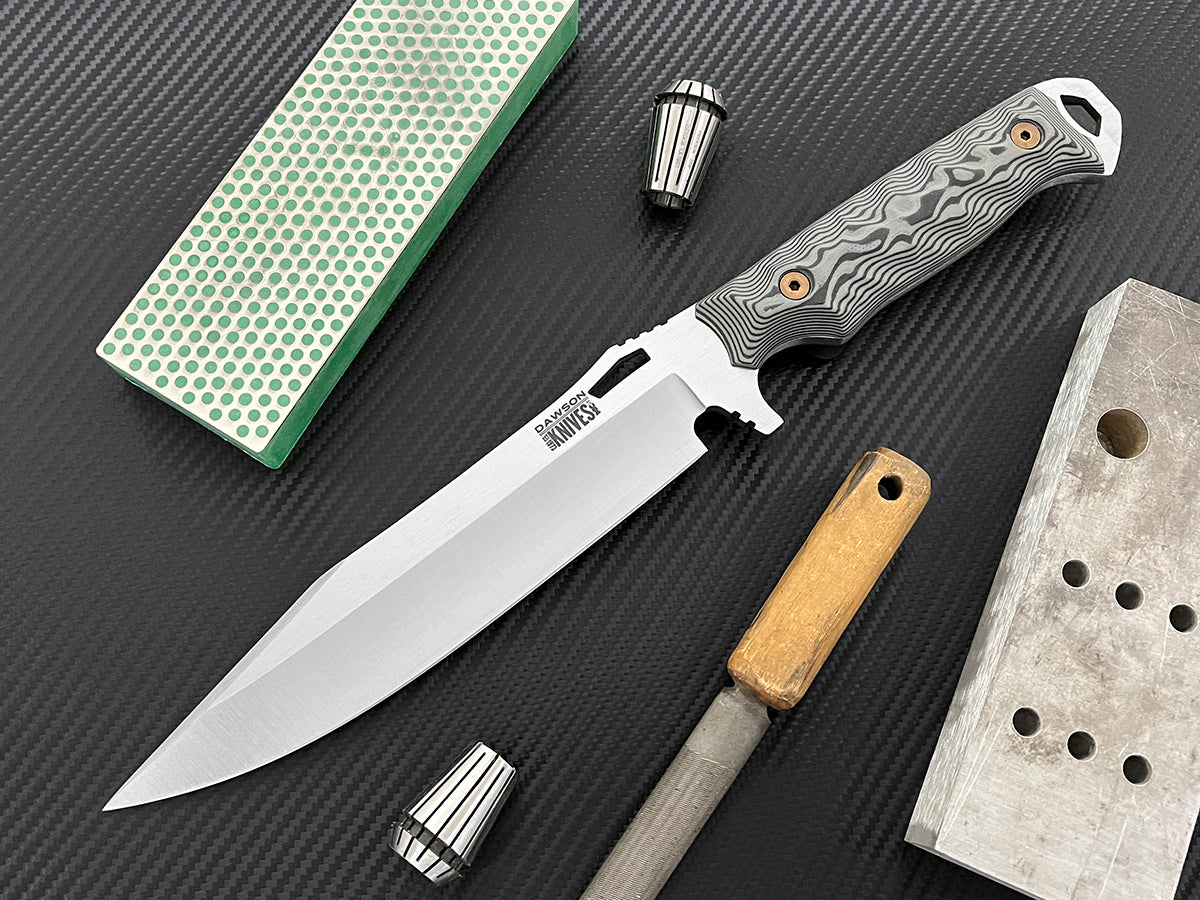 Marauder XL | Survival, Camp and Backpacking Knife Series | CPM-MagnaCut Steel | Satin Finish