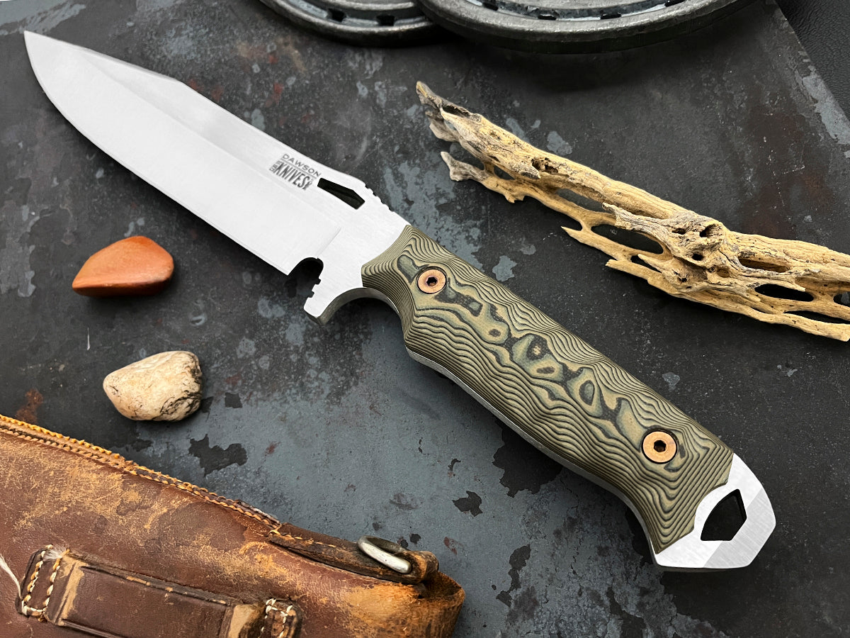 Marauder XL | Survival, Camp and Backpacking Knife Series | CPM-MagnaCut Steel | Satin Finish