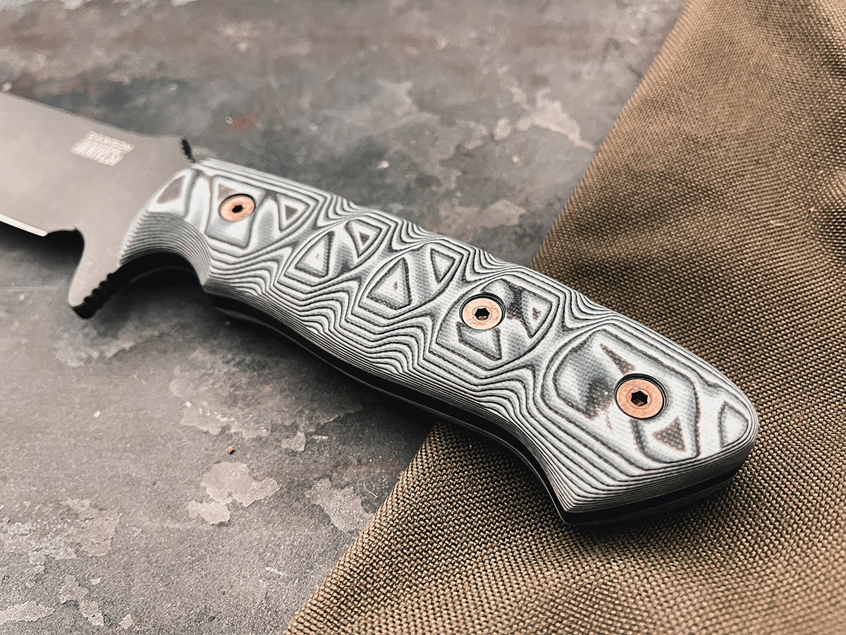 Mountain Man Bowie | CPM MagnaCut Steel | Apocalypse Black Finish