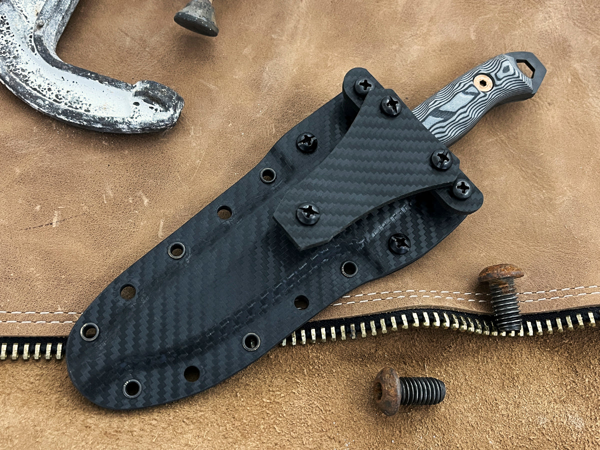 Outcast | Personal Carry, General Purpose Knife | CPM-3V | Apocalypse Black Finish
