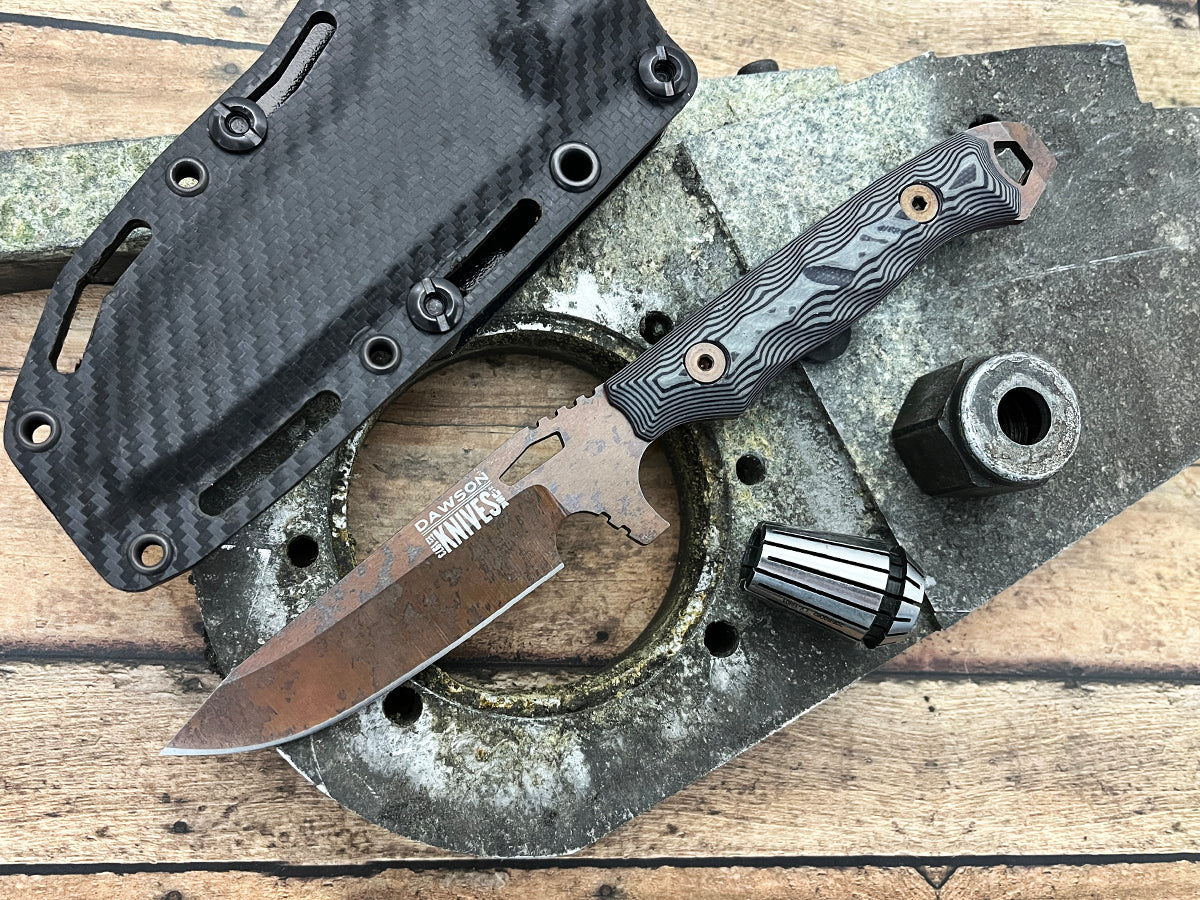GEN 2 Outcast | Personal Carry and General Purpose Knife | CPM-3V Steel | Arizona Copper