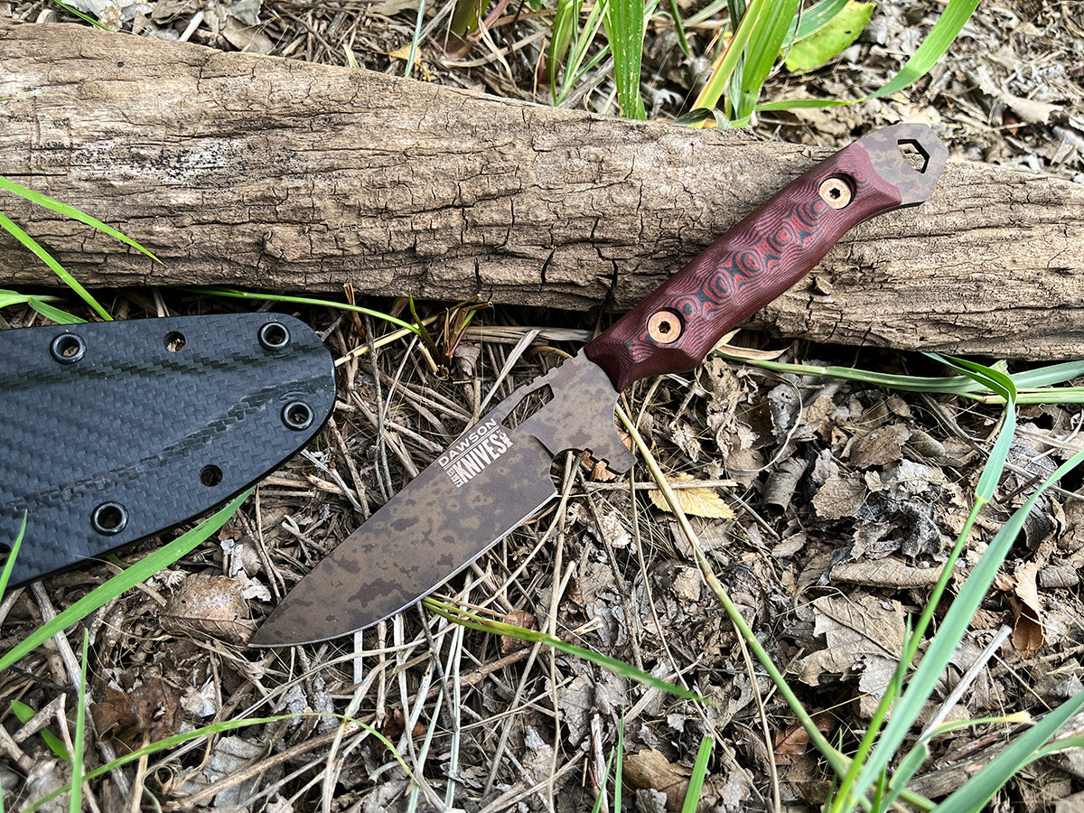 Outcast | Personal Carry, General Purpose Knife | Scorched Earth Finish