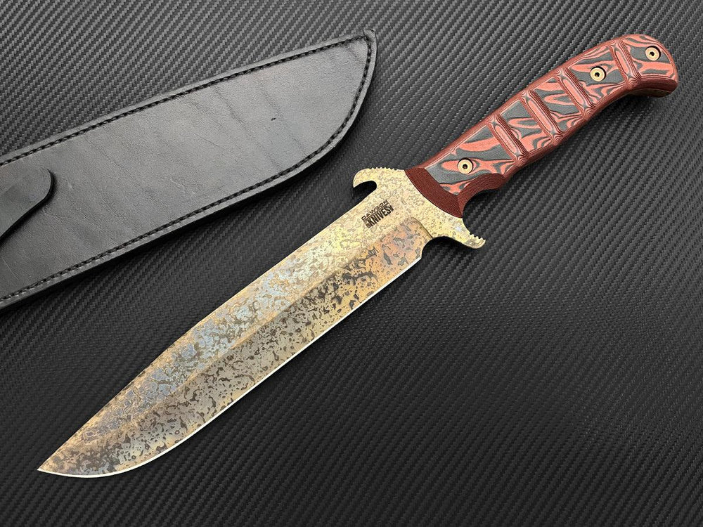 Redemption Bowie Barry Dawson Custom Knives & Swords Dawson Knives