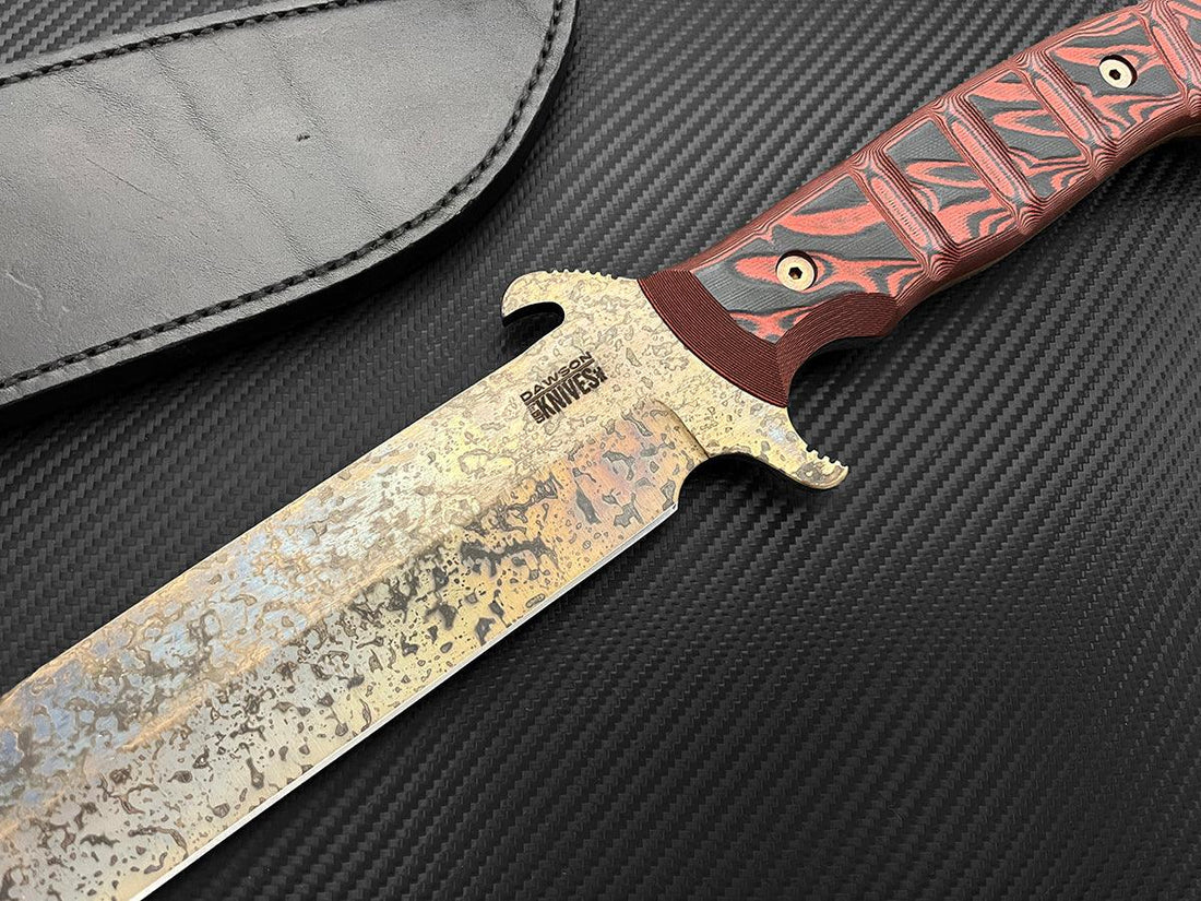 Redemption Bowie Barry Dawson Custom Knives & Swords Dawson Knives