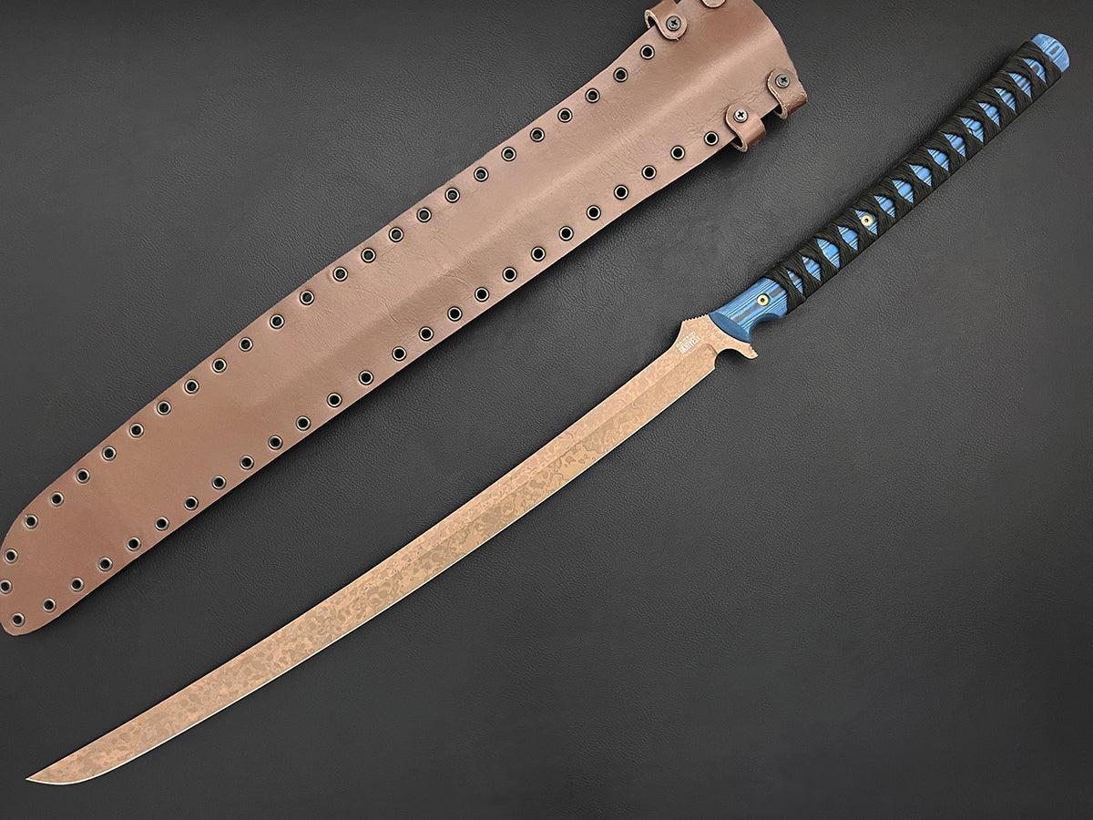 Relentless Sword 23" | CPM MagnaCut | NEW Scorched Earth Finish - Dawson Knives