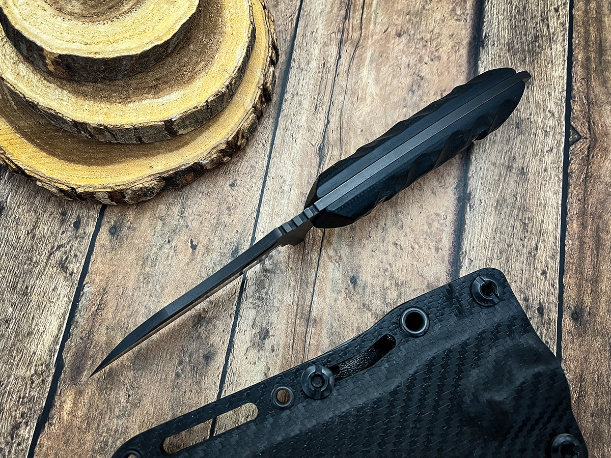 Revelation |  Personal Carry, General Purpose Knife | CPM-MagnaCut Steel | Midnight Finish