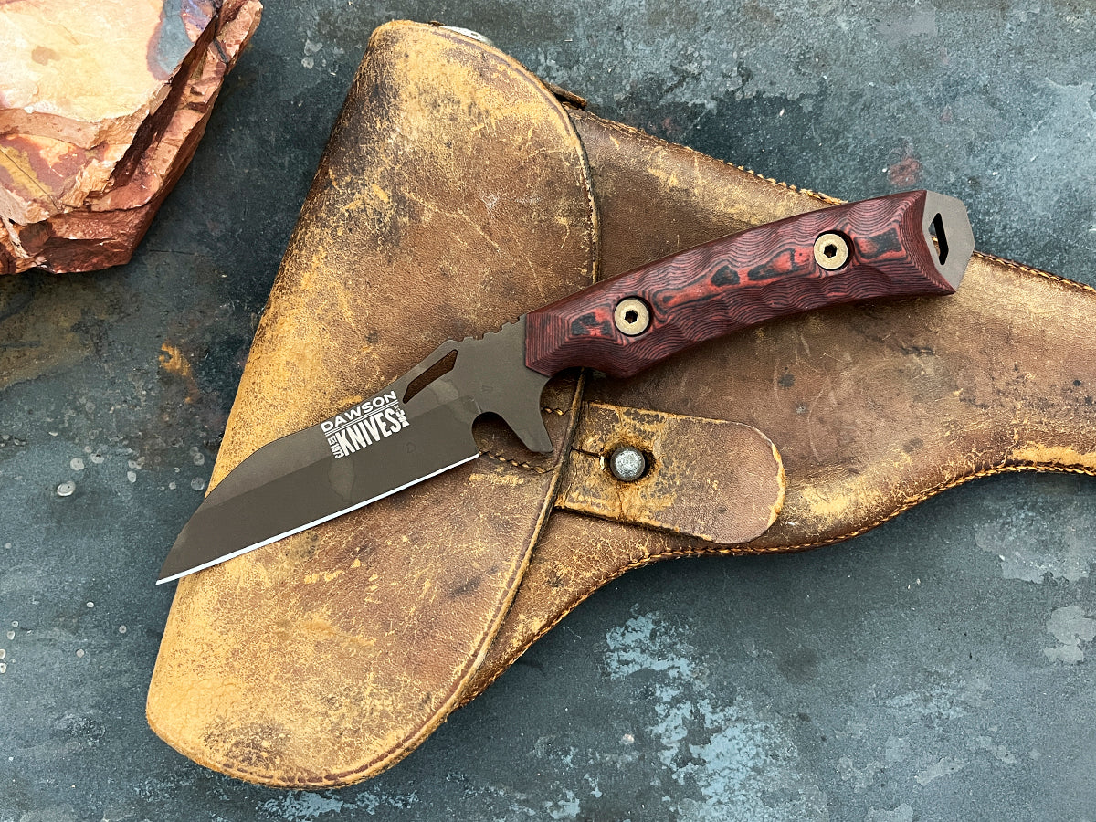 Revelation | NEW RELEASE Personal Carry, General Purpose Knife | CPM-MagnaCut Steel | Scorched Earth