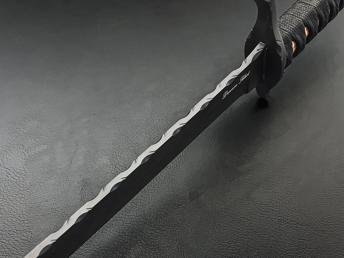 Manticore Sword | 20" Persian Scimitar Blade | Chestnut Wood Handle