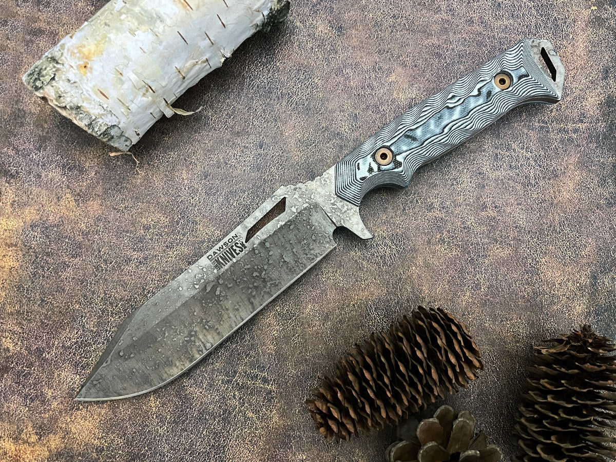 Shepherd XL | Survival, Camp and Backpacking Knife | CPM-MagnaCut Steel | NEW Monsoon Finish