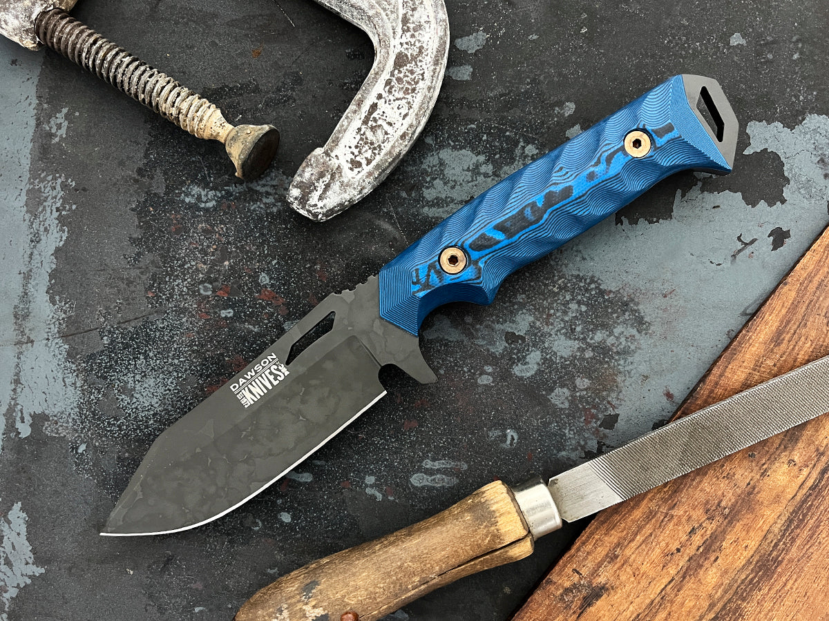 Shepherd | NEW RELEASE Hunting, Camp and Outdoors Knife | CPM-MagnaCut Steel | Apocalypse Black Finish
