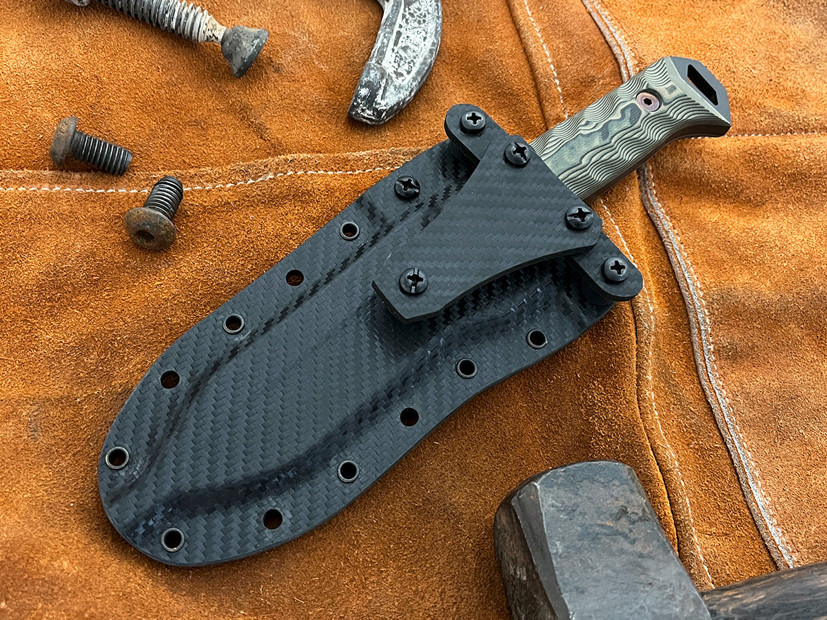 Shepherd | NEW RELEASE Hunting, Camp and Outdoors Knife | CPM-MagnaCut Steel | Apocalypse Black Finish