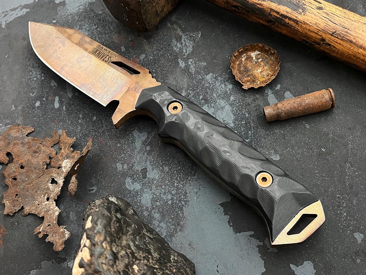 Shepherd |  Hunting, Camp and Outdoors Knife | CPM-MagnaCut Steel | Arizona Copper Finish