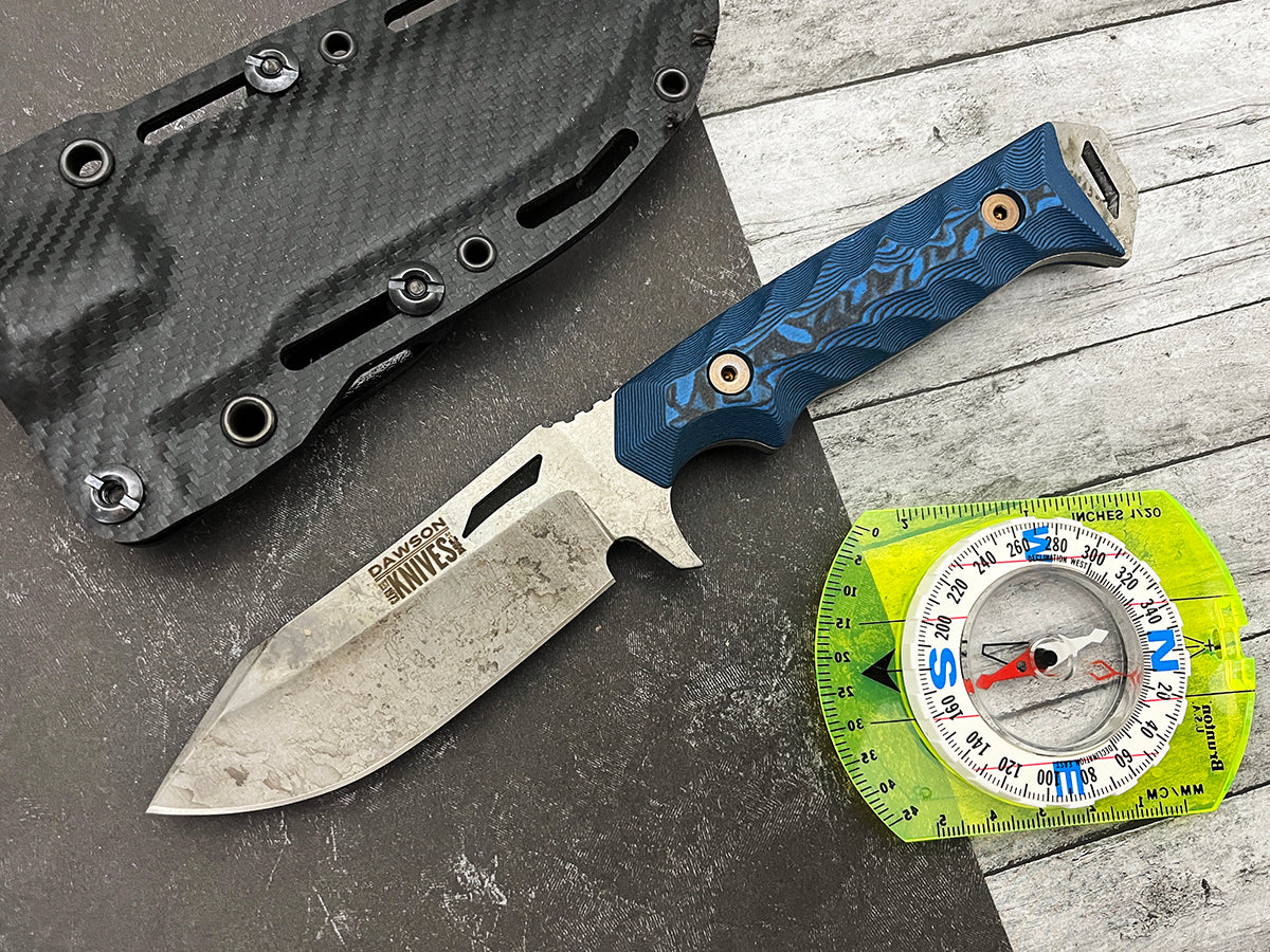 GEN 2 Shepherd | Hunting, Camp and Outdoors Knife | CPM-MagnaCut Steel | NEW Monsoon Finish
