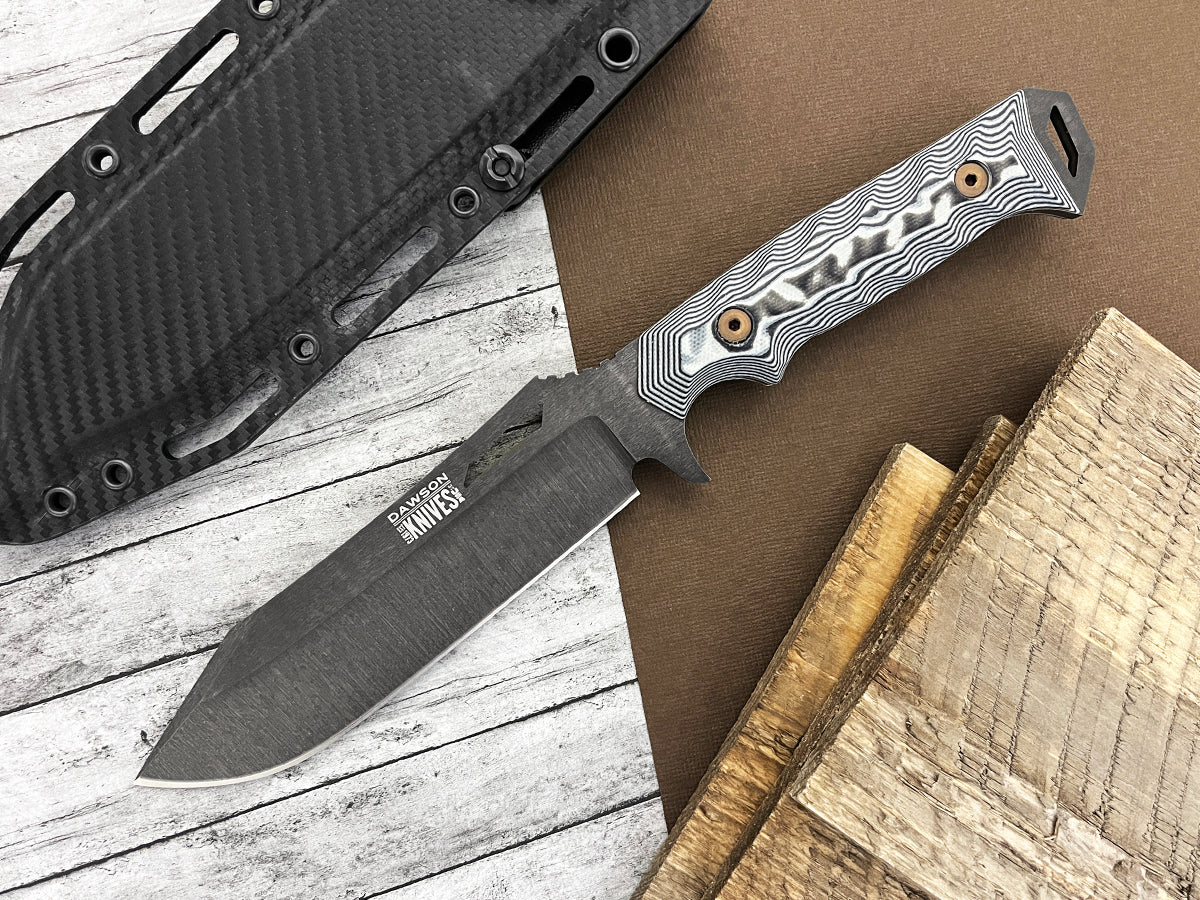 GEN 2 Shepherd XL | Survival, Camp and Backpacking Knife | CPM-MagnaCut Steel | NEW Midnight Finish