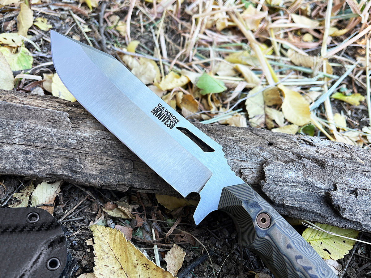 Shepherd XL | NEW RELEASE Survival, Camp and Backpacking Knife | CPM-MagnaCut Steel | Satin Finish