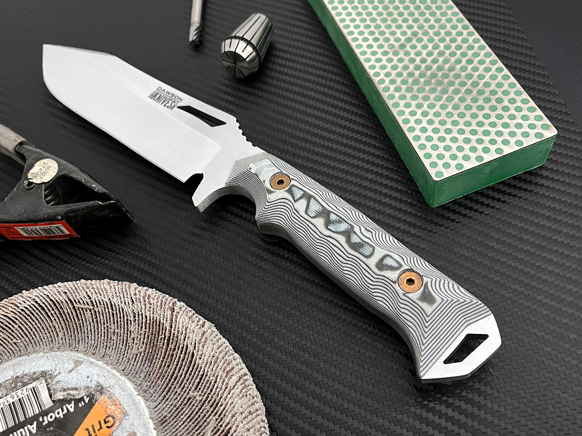 Shepherd XL | NEW RELEASE Survival, Camp and Backpacking Knife | CPM-MagnaCut Steel | Satin Finish