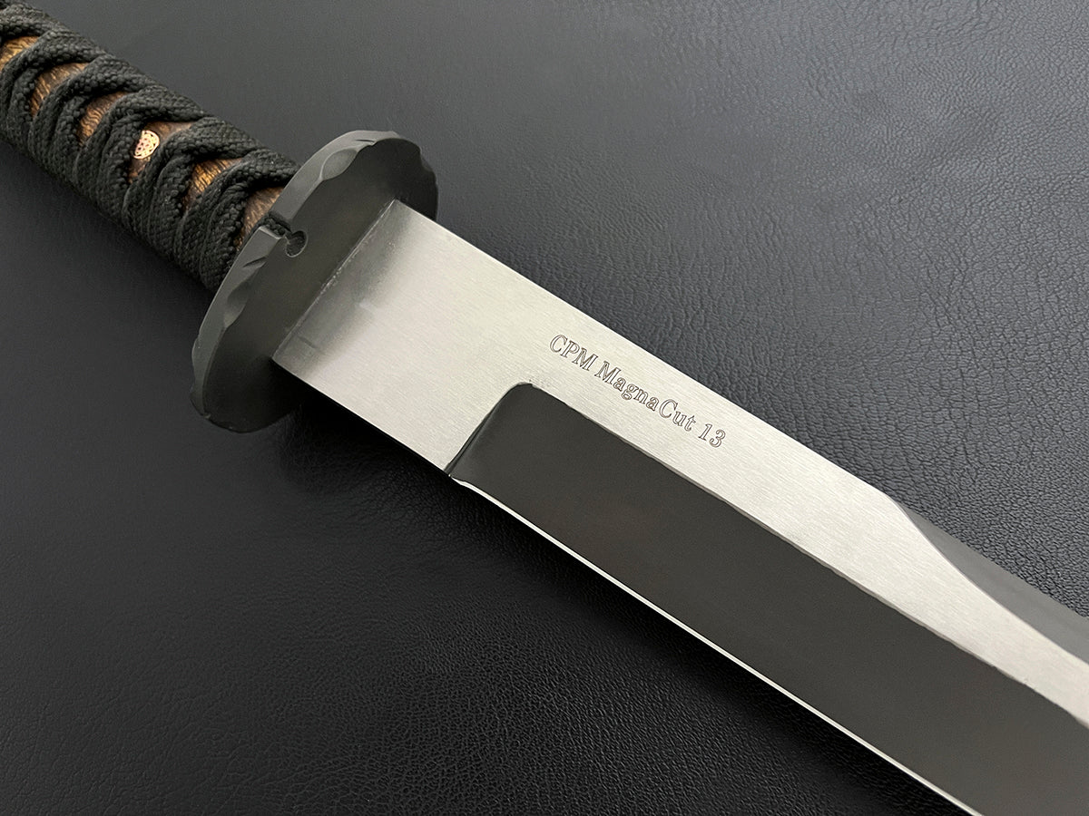 Shogun | CPM MagnaCut | Dawson Select 17" Japanese Wakizashi | Specter Finish