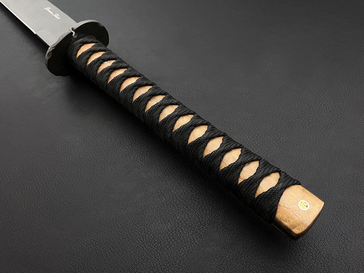 Shogun | CPM MagnaCut Steel | Dawson Select 20" Japanese Wakizashi | Apocalypse Black Finish