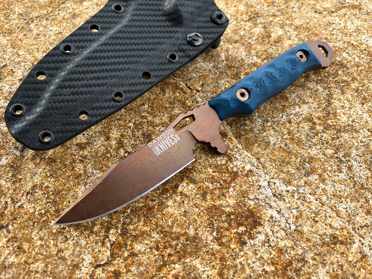 Smuggler | Personal Carry, General Purpose Knife | LIMITED RELEASE Arizona Copper Finish