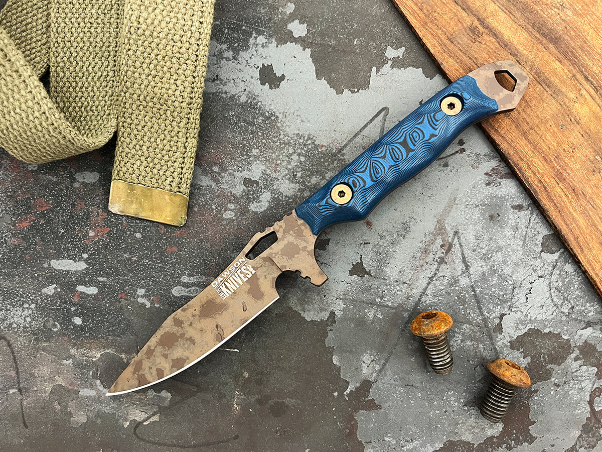 Smuggler | Personal Carry, General Purpose Knife | Scorched Earth Finish