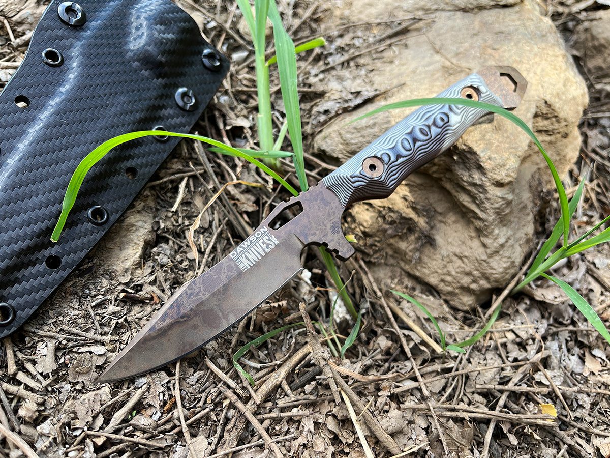 Smuggler | Personal Carry, General Purpose Knife | Scorched Earth Finish