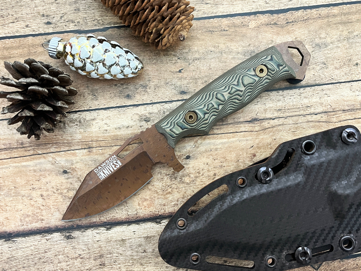 NEW GEN 2 Steadfast | EDC, Personal Carry, General Purpose Knife | CPM-MagnaCut Steel | NEW Arizona Copper Finish