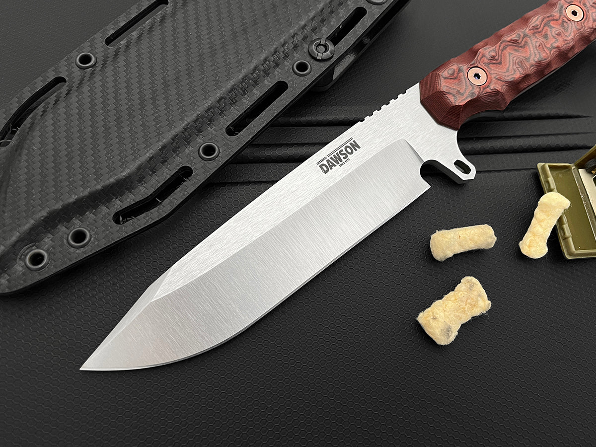 NEW RELEASE: Valor | Backpacking, Field + Camp Knife | CPM-MagnaCut | Midnight Finish