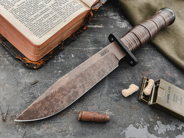 War Dog Barry Dawson Custom Knives & Swords USA Dawson Knives