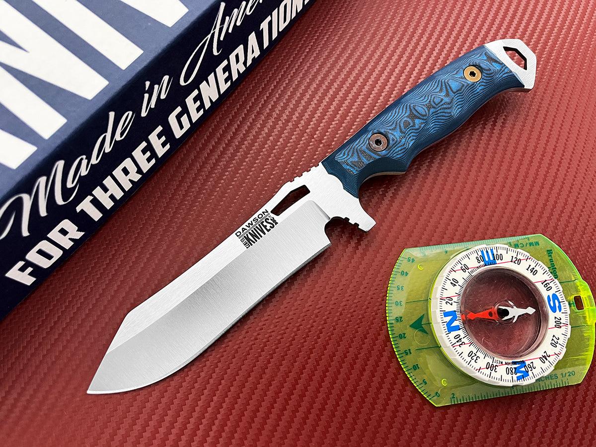 Wilderness | NEW RELEASE Hunting, Camp and Outdoors Knife | CPM-3V Steel | Satin Finish