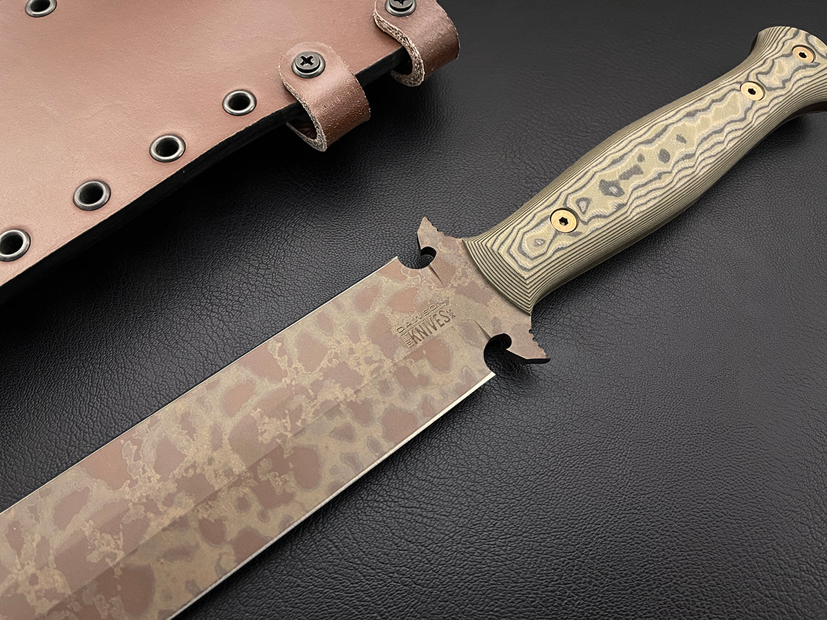 Praetorian Sword 16" | NEW Scorched Earth Finish | CPM MagnaCut Steel