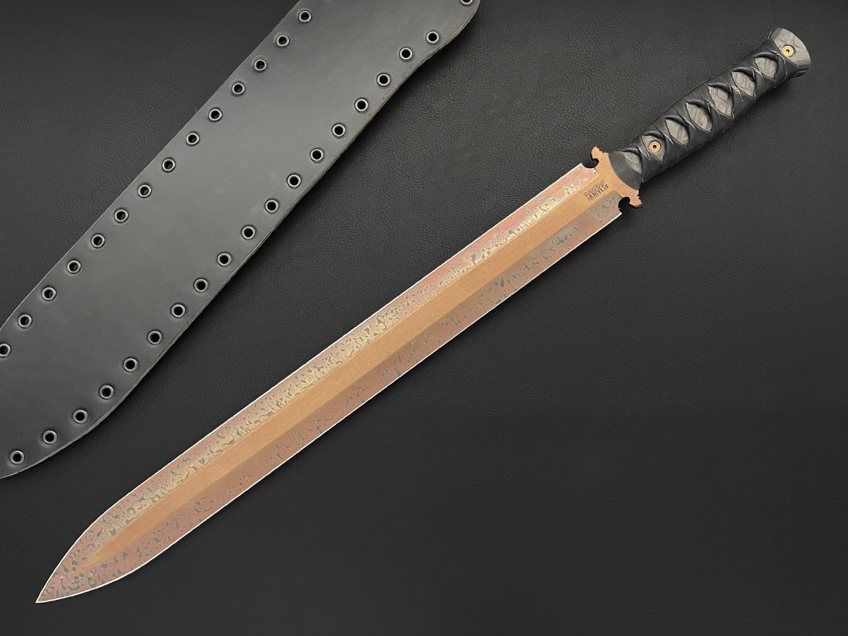 Praetorian Sword 19" | CPM MagnaCut Steel | Arizona Copper Finish
