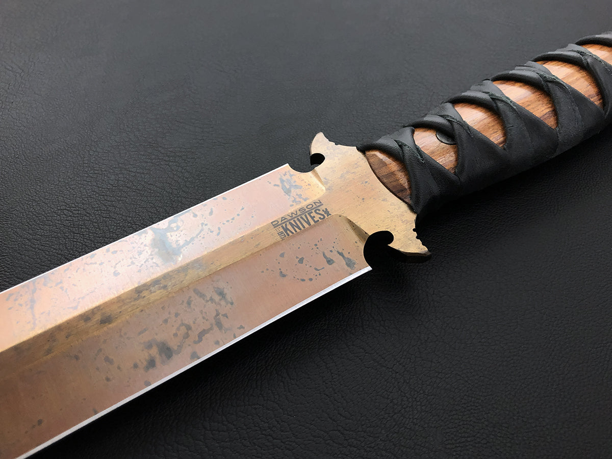 Praetorian Sword 19" | CPM MagnaCut Steel | Arizona Copper Finish